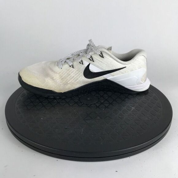 Nike Metcon 3 White/Black CrossFit Training Shoes 849807-100 Women’s Size 7.5 - Picture 10 of 13